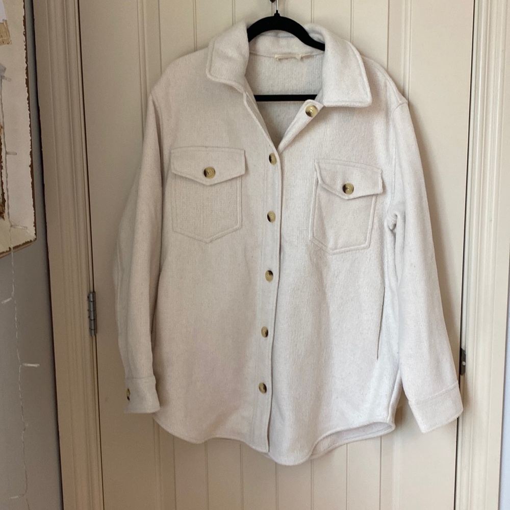 Cream Shacket
